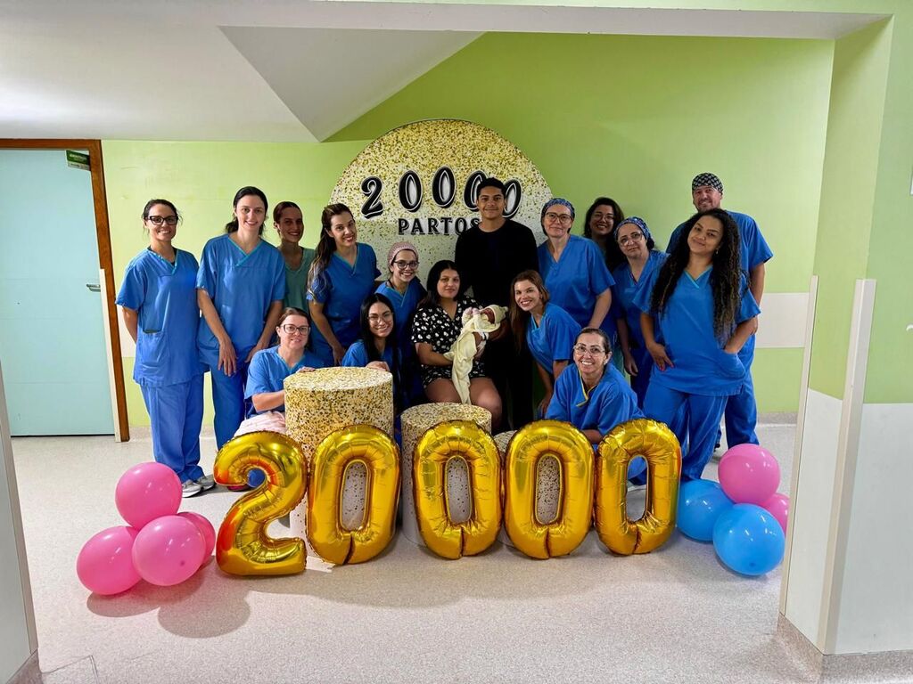 HOSPITAL MATERNO-INFANTIL SANTA CATARINA CHEGA À MARCA DE 20 MIL PARTOS