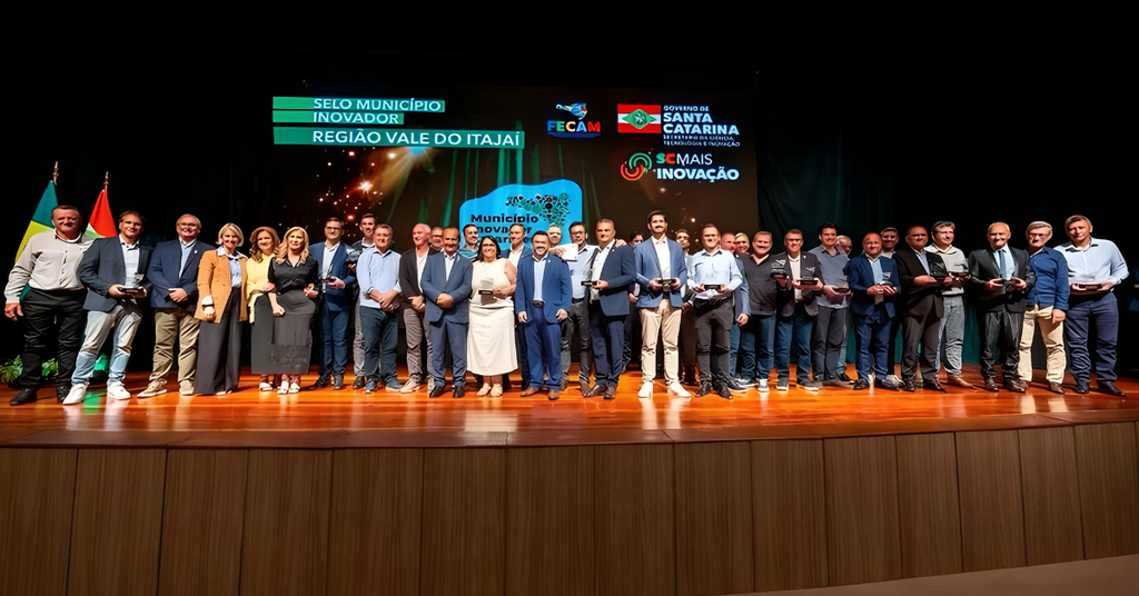 Rio do Campo recebe o Selo Município Inovador Catarinense