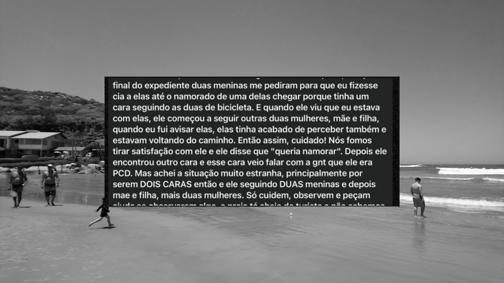 Alerta nas redes sociais chama atenção para relatos de mulheres seguidas em Itapirirubá