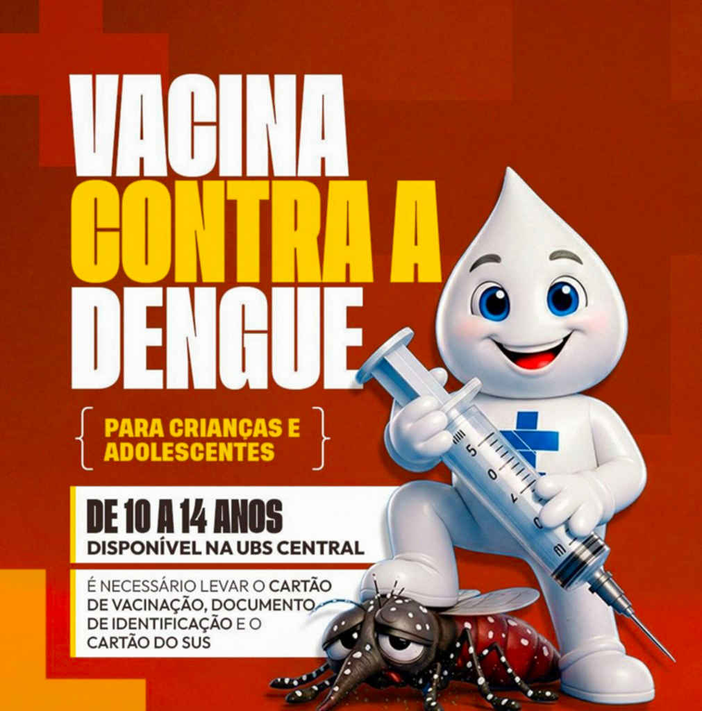 MUNICÍPIO DE PRAIA GRANDE INICIA A VACINAÇÃO CONTRA A DENGUE NO POSTO DE SAÚDE CENTRAL