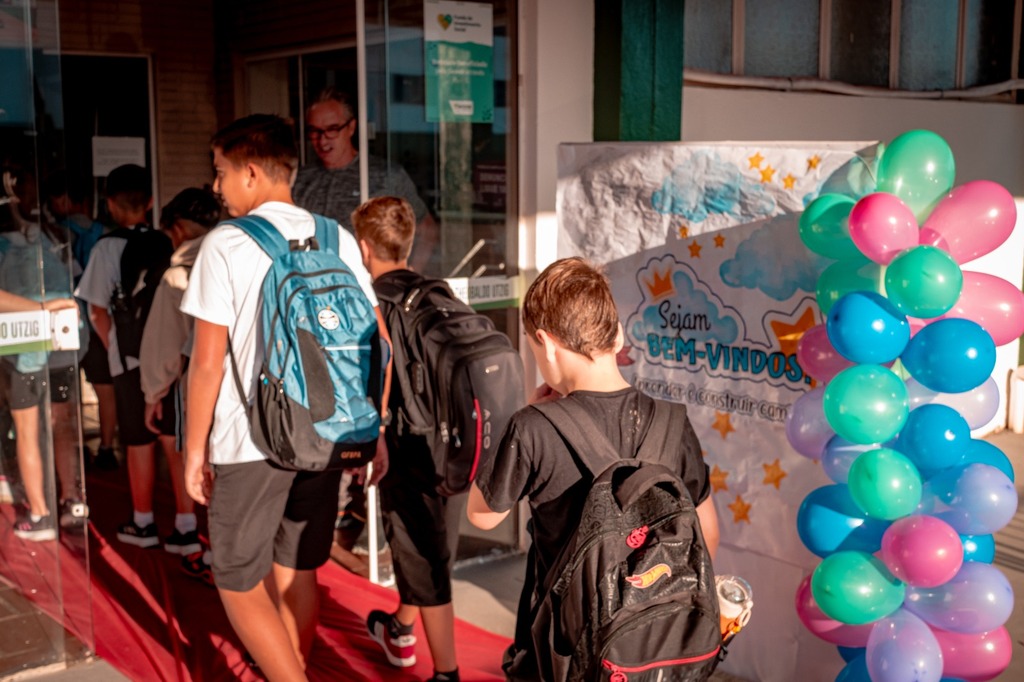 Volta as aulas em Pinhalzinho