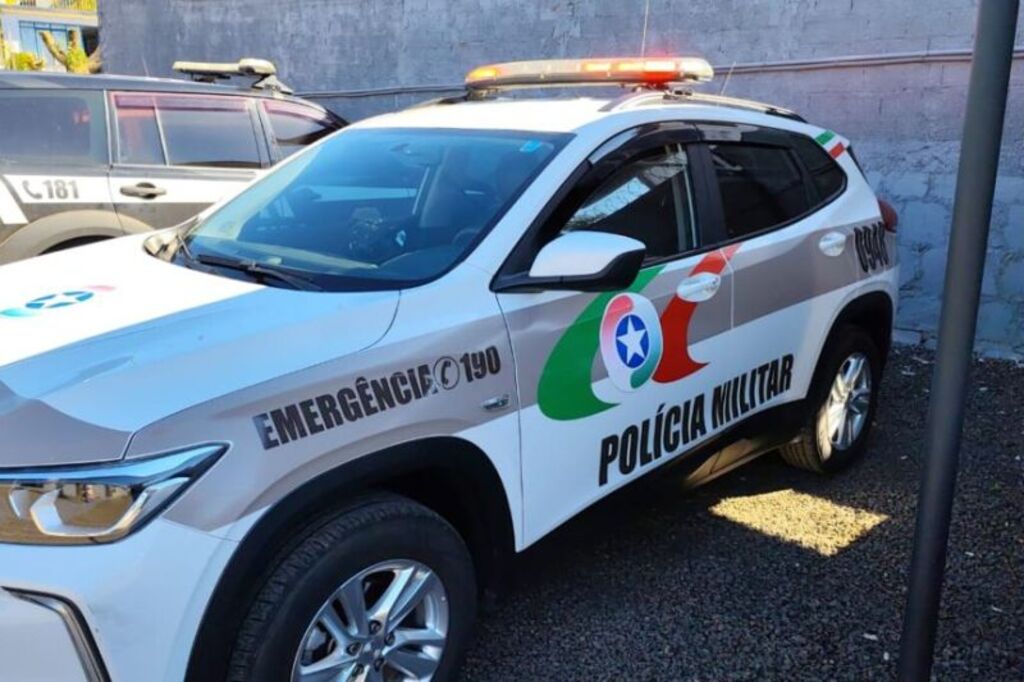 Foto: Imagem PMSC - Suspeito é baleado durante tentativa de furto em área rural de SC