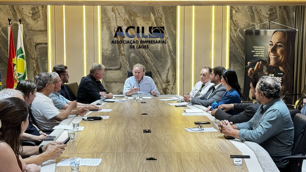 Diretoria recebe deputado Berlanda na primeira reunião de 2026