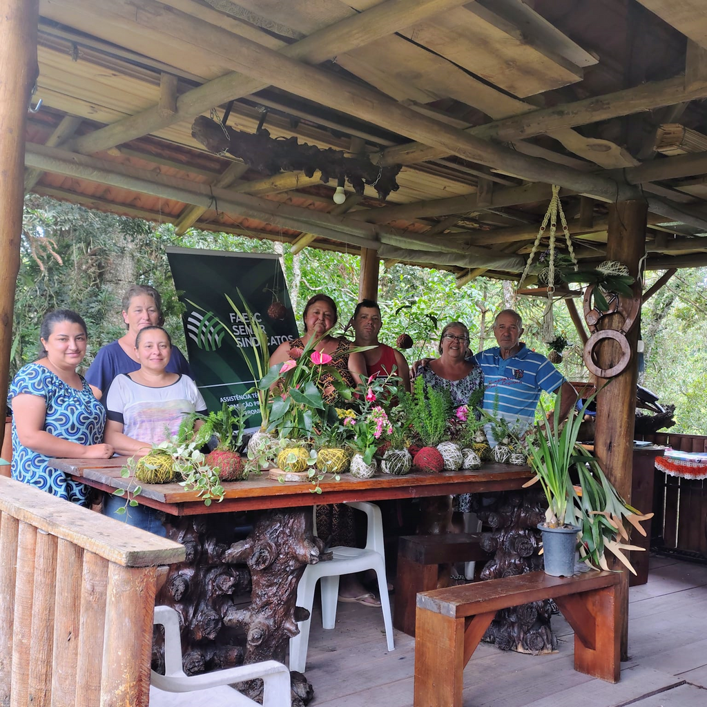 Sindicato Rural inicia 2026 com curso em floricultura