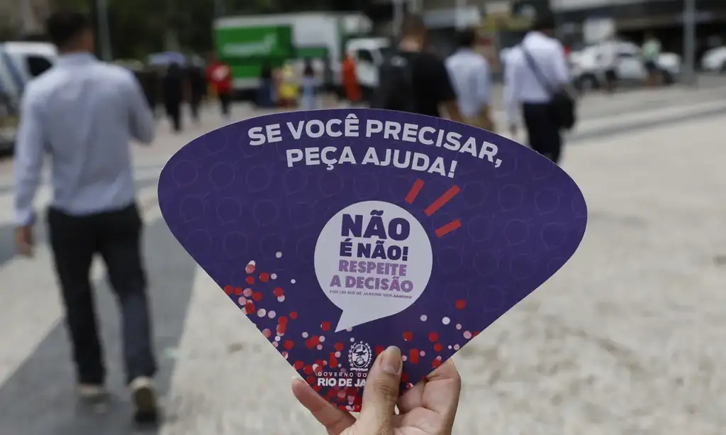 Campanha “Não é não!” conscientiza população sobre assédio no carnaval