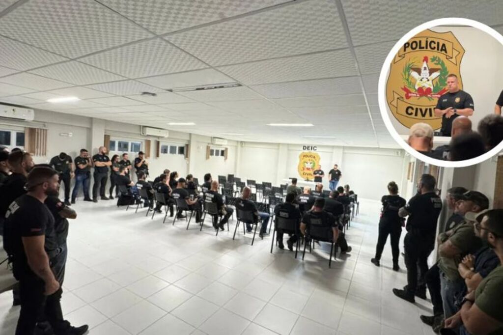 Polícia Civil deflagra nova fase da Operação Tolerância Zero contra o crime organizado em Santa Catarina