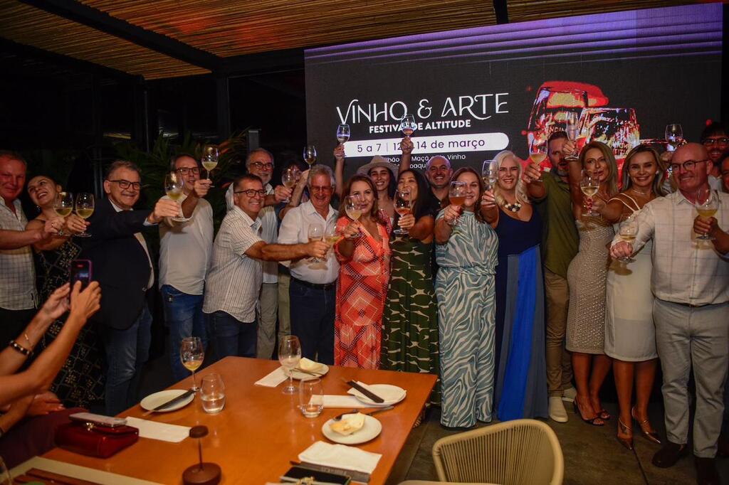 Evento é lançado em Florianópolis e abre temporada do vinho na Serra