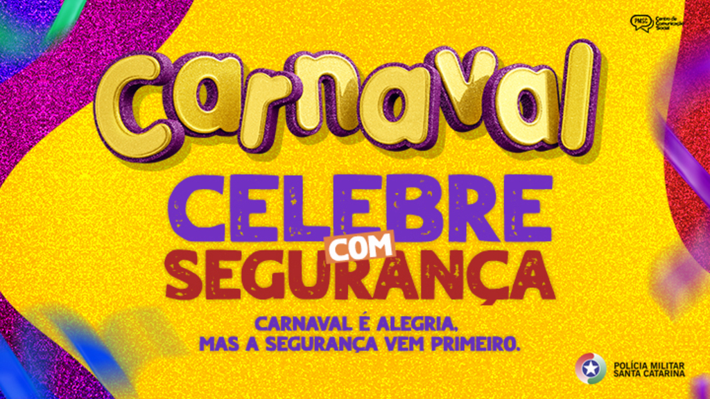 Polícia Militar reforça segurança em SC durante o Carnaval
