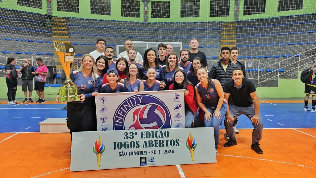 Infinity conquista o título de campeão geral dos 33º Jogos Abertos