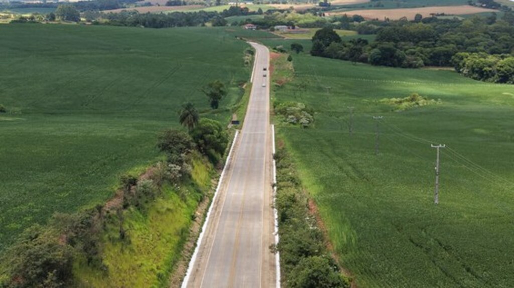 Obras da BR-163/SC alcançam 94% de execução