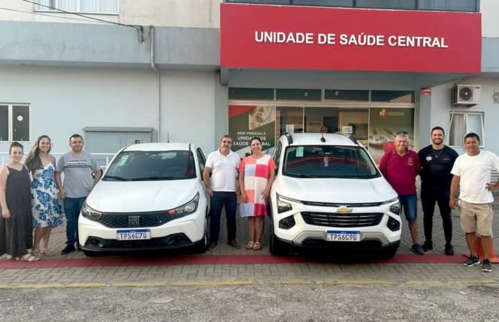 SAÚDE DE SANTA ROSA DO SUL COM DOIS NOVOS VEÍCULOS