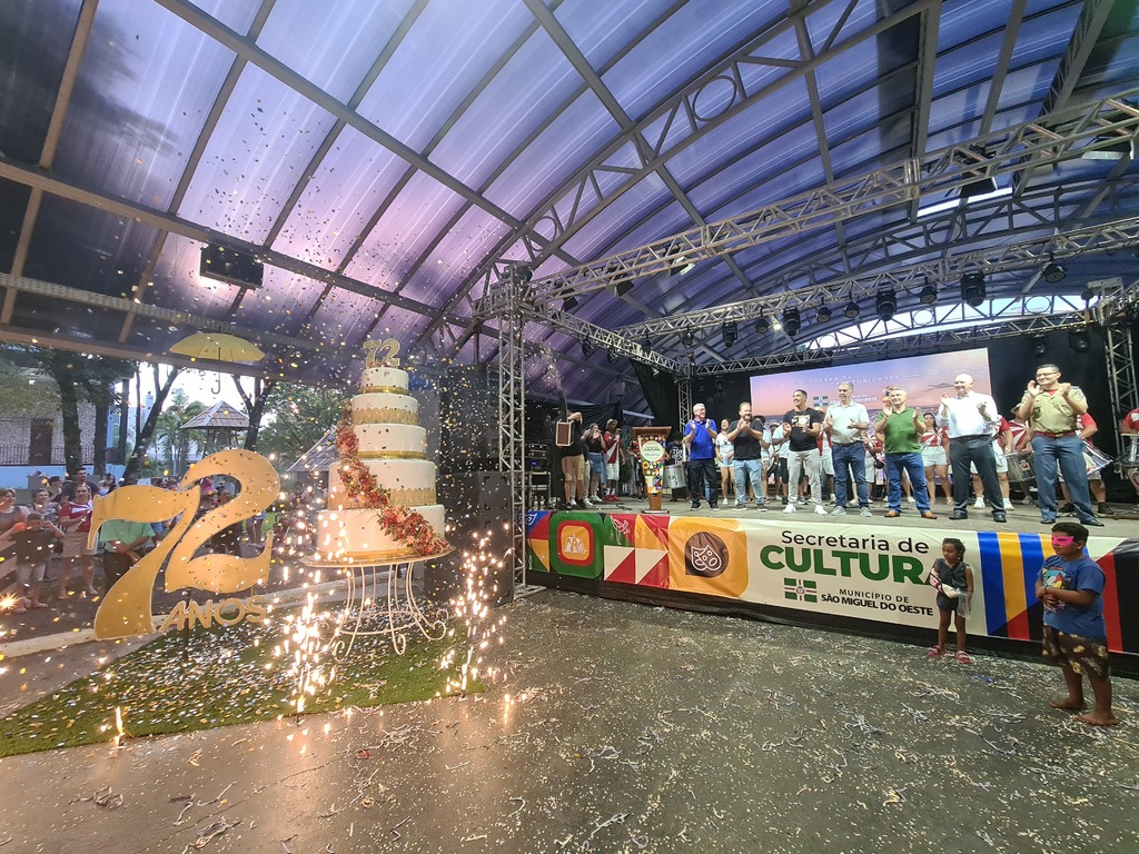 Aniversário de 72 anos de São Miguel do Oeste é celebrado com programação especial