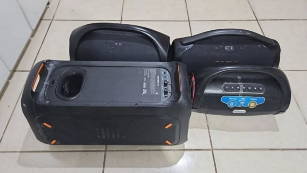 PM aperta o cerco contra o som alto e apreende equipamentos no Rosa Norte