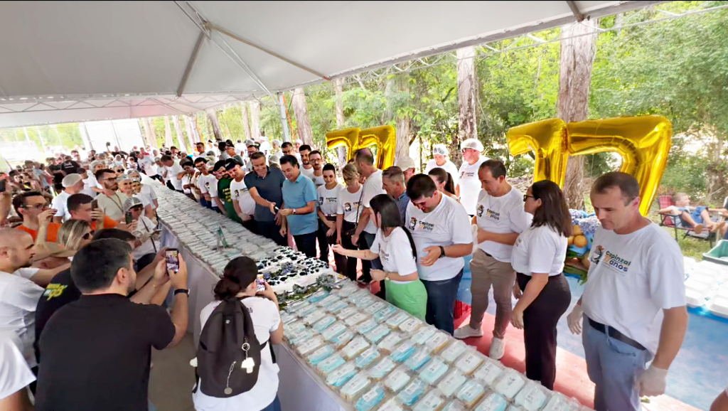 Capinzal 77 anos: grande público celebra na Área de Lazer Dr. Arnaldo Favorito