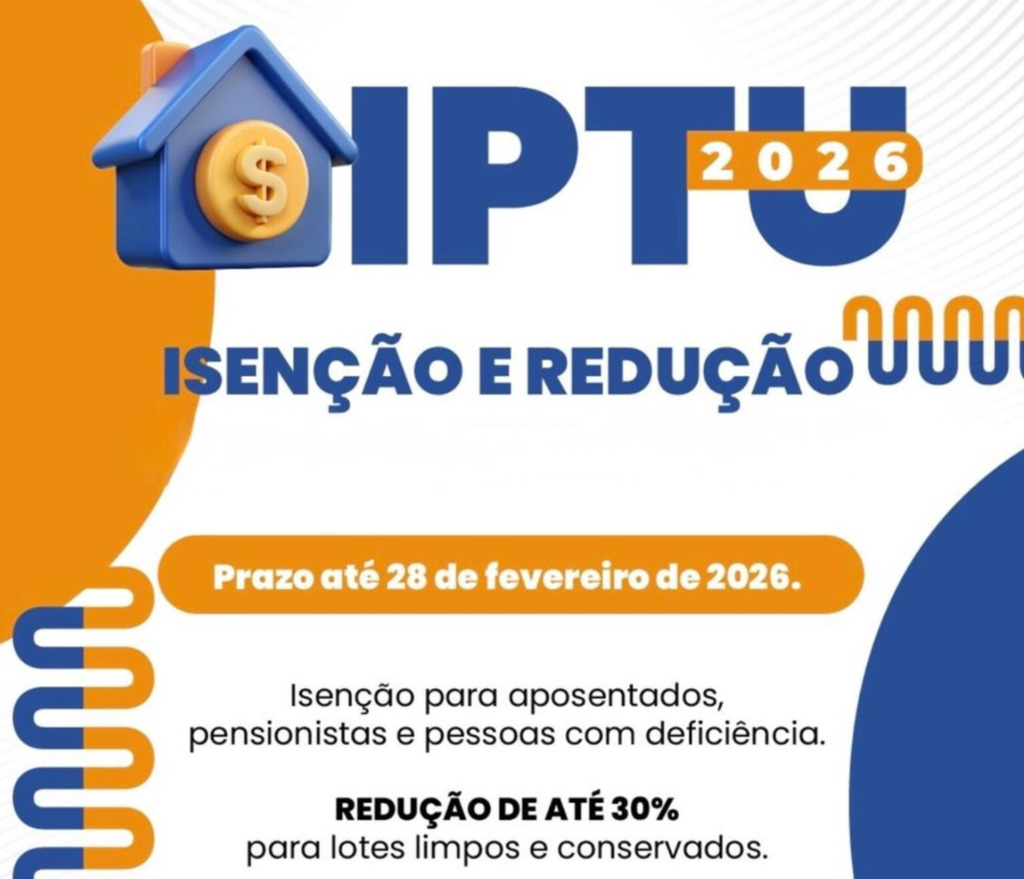 Últimos dias para solicitar isenção ou redução do IPTU