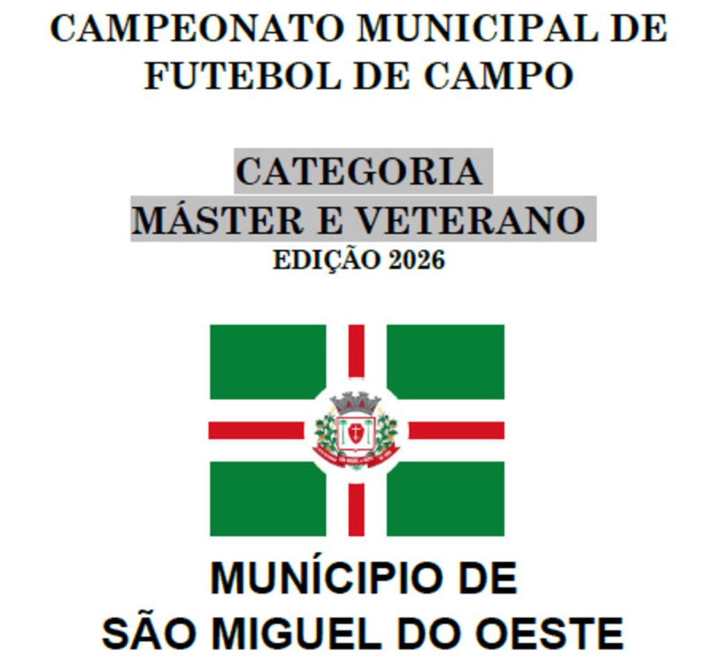 Primeira rodada do Campeonato Municipal é marcada por 31 gols