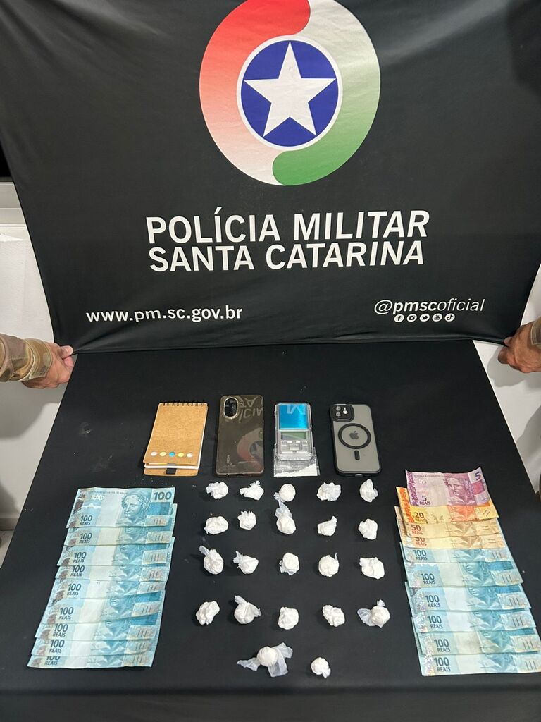 Ocorrência de tráfico de drogas é registrada no município