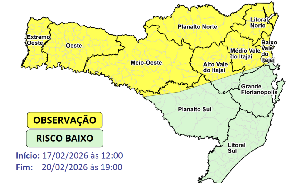 Defesa Civil alerta para calor intenso entre esta quarta e sexta-feira
