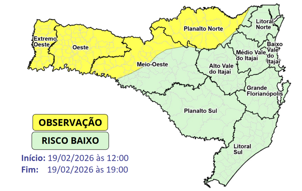 Defesa Civil alerta para a previsão de calor intenso nesta quinta-feira