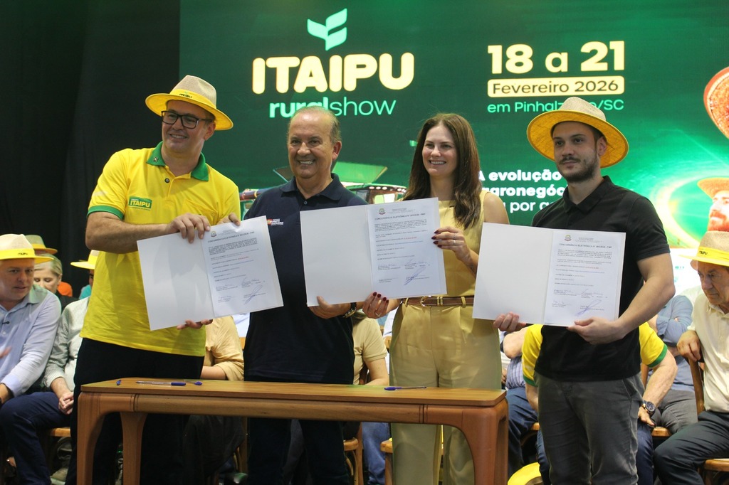 Pinhalzinho em pauta: abertura do Itaipu Rural Show confirma obras e recursos