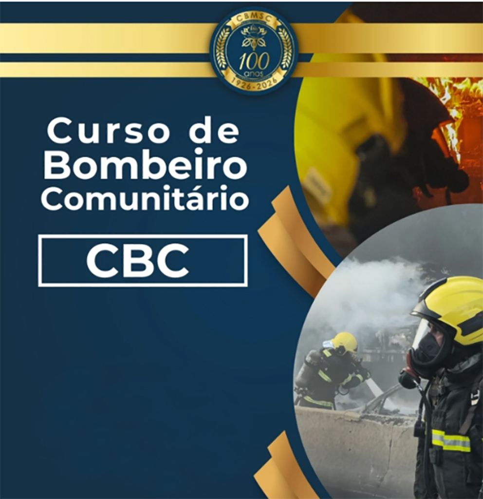 Inscrições abertas para o Curso de Bombeiro Comunitário em Anita Garibaldi