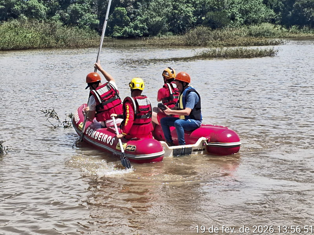 SAMAE realiza batimetria no Rio São João para futura instalação de nova captação de água