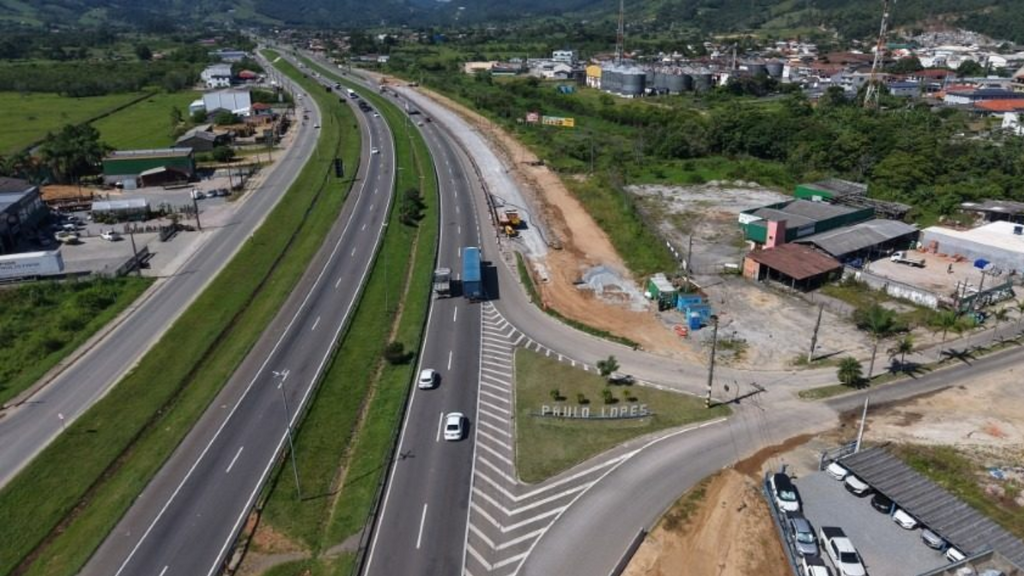 Acesso a Paulo Lopes pela BR-101 será fechado por três meses para obras de vias marginais