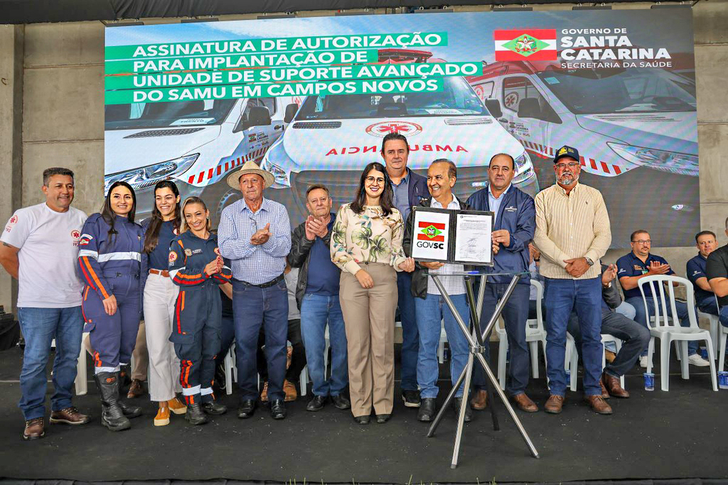 Campos Novos terá nova Unidade de Suporte Avançado para atendimento de urgência