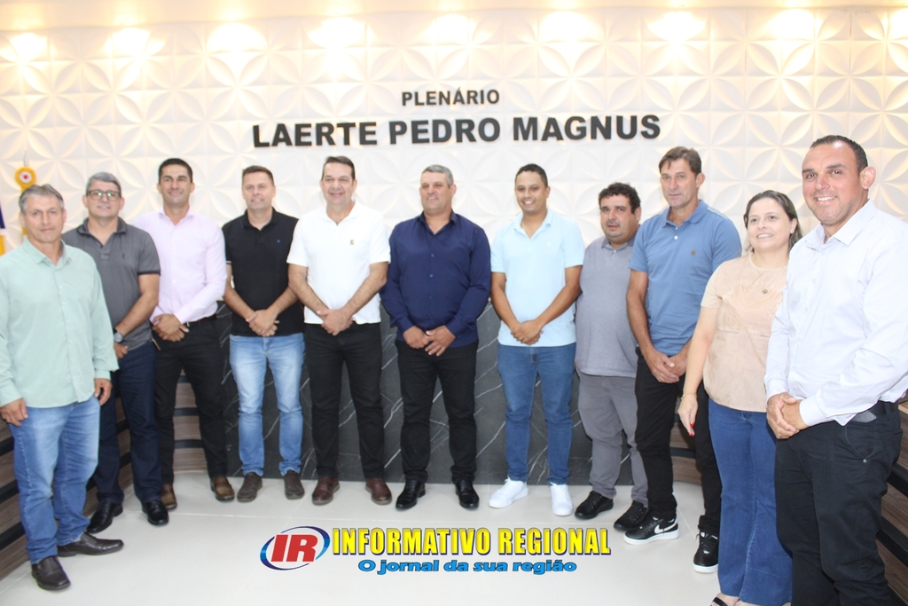 PREFEITO DE SÃO JOÃO DO SUL ALEX BIANCHIN PARTICIPA DA 1ª SESSÃO ORDINÁRIA DO ANO NA CÂMARA DE VEREADORES