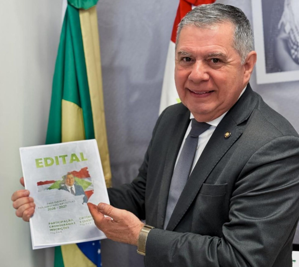 Edital de Emendas Participativas antecipa prazo de inscrições para 2026