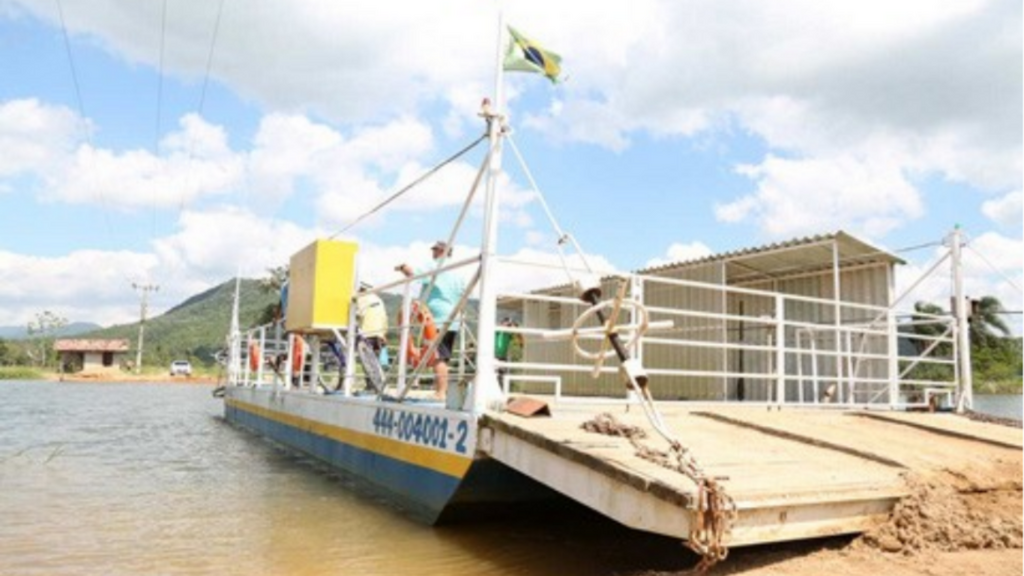 Manutenção suspende transporte de veículos na balsa do Sambaqui nesta quarta-feira em Imbituba