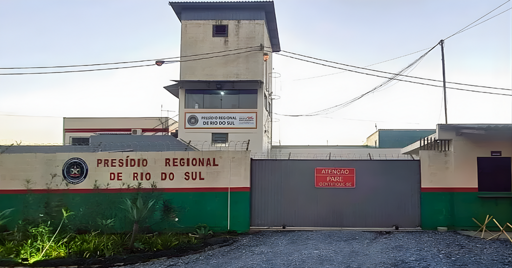 Detento de 53 anos morre após mal súbito no Presídio Regional de Rio do Sul