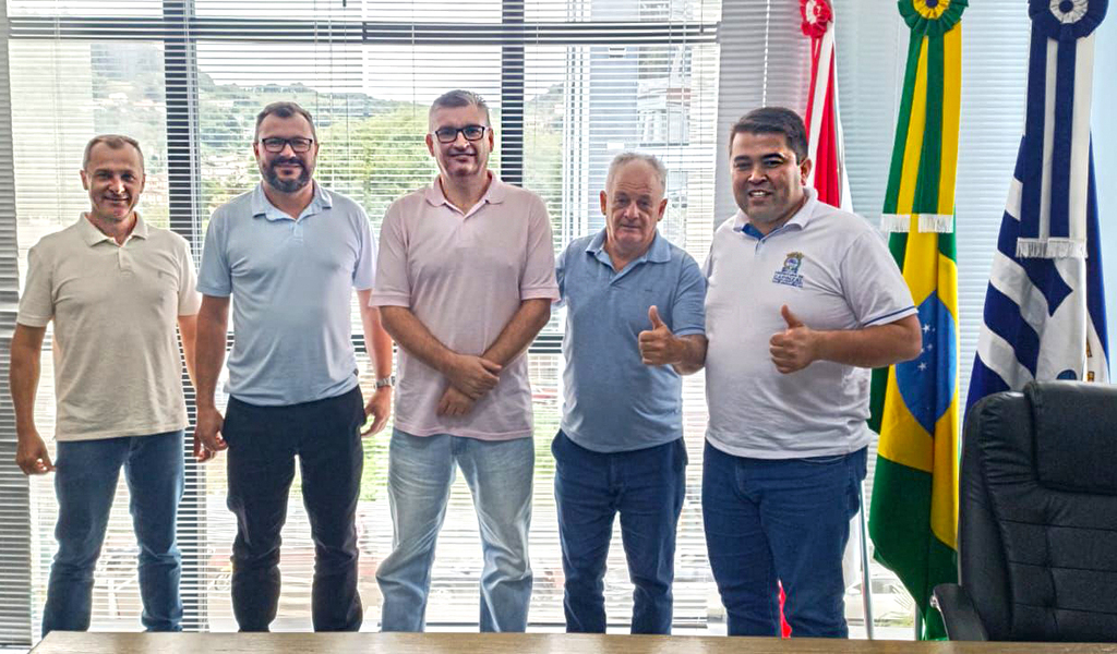 O TEMPO reforça presença institucional em visita à Prefeitura de Capinzal