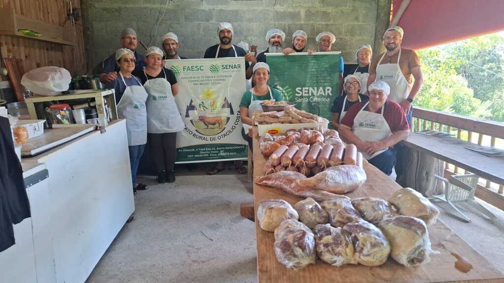 Processamentos de carnes foi tema de curso pelo Sindicato Rural