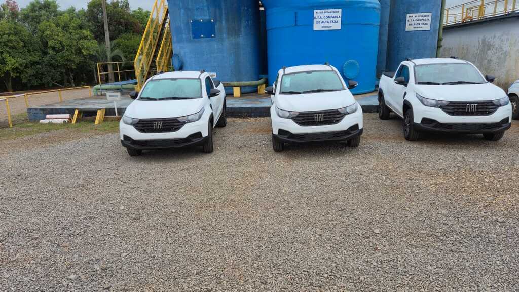 SAMAE adquire três novos veículos para reforçar serviços em Campos Novos