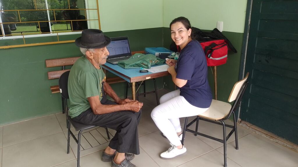 SECRETARIA DE SAÚDE DE PRAIA GRANDE REALIZA AÇÃO COM CARDIOLOGISTA NA COMUNIDADE QUILOMBOLA SÃO ROQUE