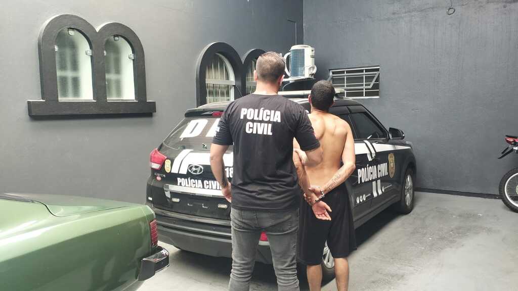 DIC de Lages captura foragido da justiça com extensa ficha criminal
