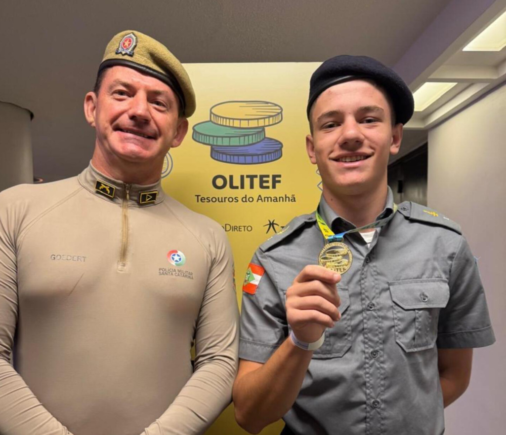 Escola celebra 10 anos em Lages com conquista histórica: 15 medalhas nacionais e R$ 100 mil em premiação na OLITEF