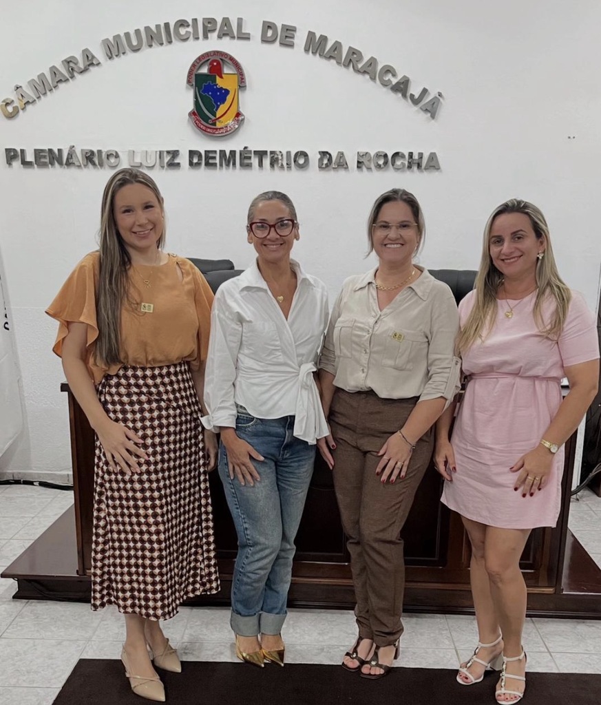 Pela primeira vez em Maracajá, Mesa Diretora do Legislativo é formada exclusivamente por mulheres