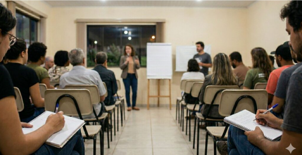 Caravana Cultura e Movimento chega ao Morro do Meio com orientação gratuita para artistas em Joinville