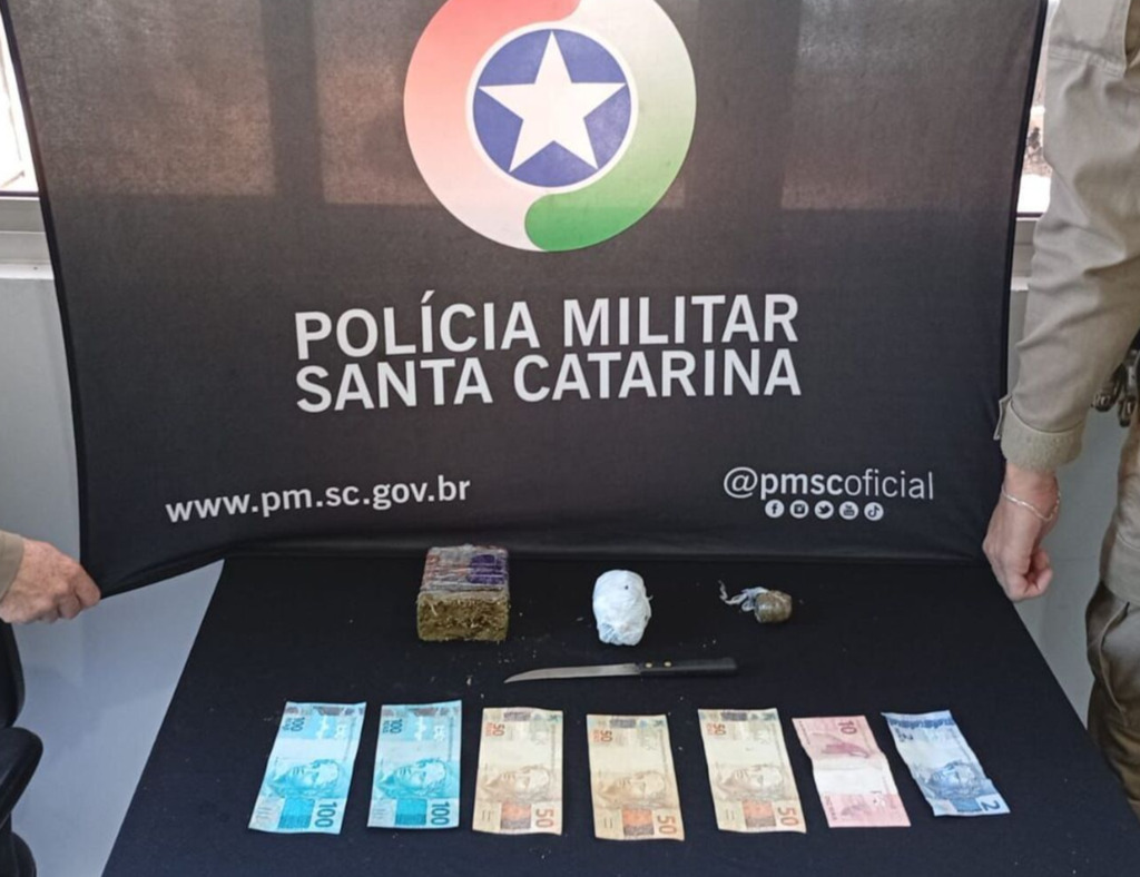 Ocorrência de tráfico de drogas é registrada em São Miguel do Oeste