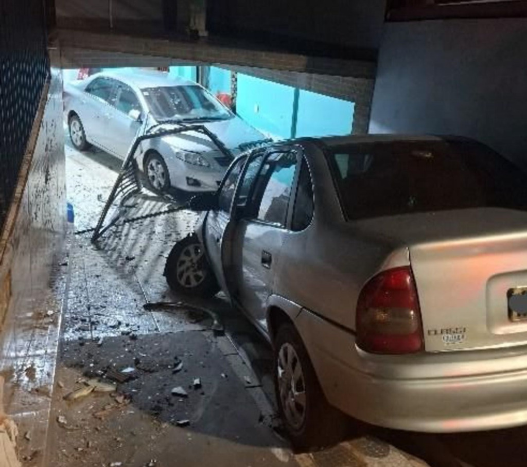 PM registra ocorrência de furto seguida de acidente de trânsito