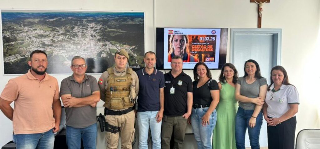 Município de Anita Garibaldi realizou o 2º Simulado Geral de Desastres da Defesa Civil
