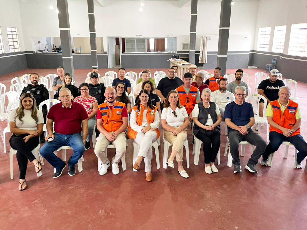 Prefeitura de Campos Novos realizou Simulado Geral e promoveu ciclo de palestras sobre gestão de desastres