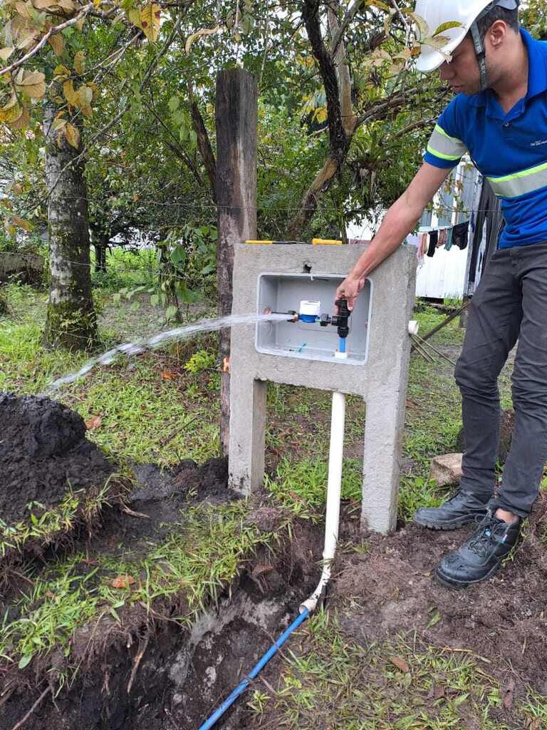 Águas de São Francisco do Sul destaca a importância da caixa padrão para os hidrômetros