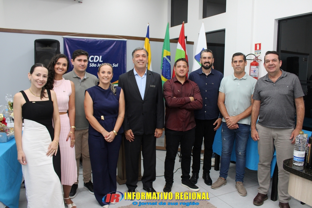 ROSANA MAGNUS É EMPOSSADA COMO NOVA PRESIDENTE DA CÂMARA DE DIRIGENTES LOJISTAS DE SÃO JOÃO DO SUL