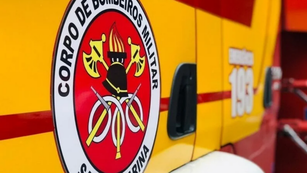 Bebê sofre queda e motociclista fica ferido em ocorrências atendidas pelos bombeiros em Imbituba