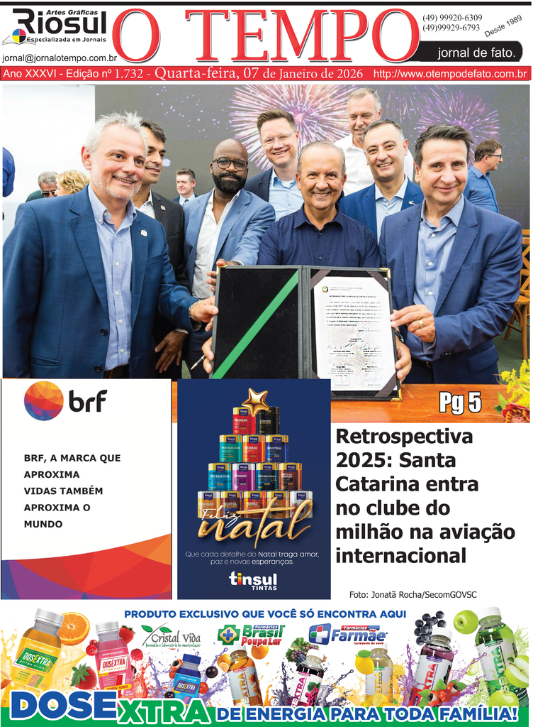 O TEMPO fato desde 1989