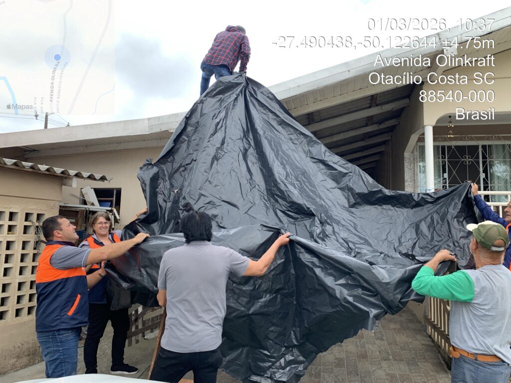 Exercício de Gestão de Desastres mobilizou equipes em Otacílio Costa no último domingo