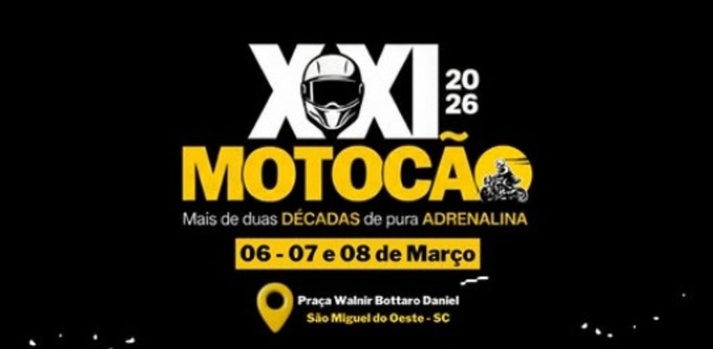Programação do XXI Motocão inicia nesta sexta-feira